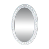 Organic mirror Space Age 1970s Hillebrand