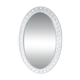 Organic mirror Space Age 1970s Hillebrand