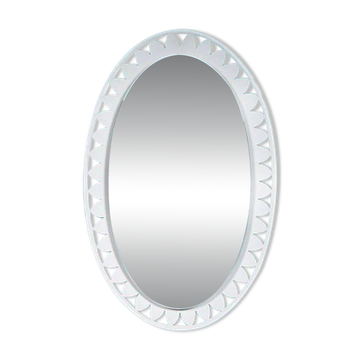 Organic mirror Space Age 1970s Hillebrand