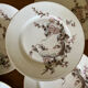 Hand-painted dessert plates