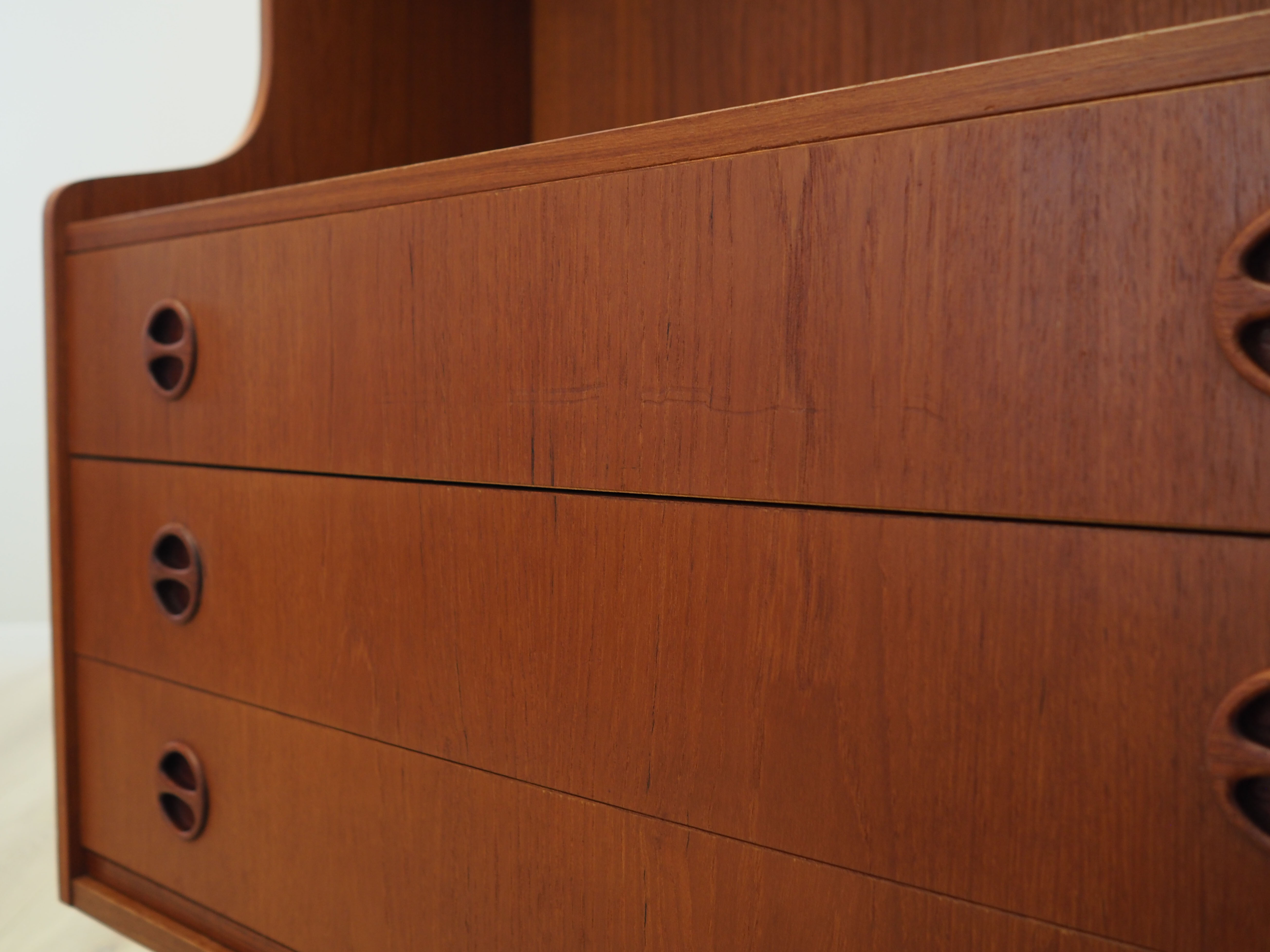 Teak bookcase, Danish design, 1970s, production: Denmark