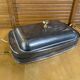 Antique Serving Dish 2R Silverplate Silver + Gold Medicine