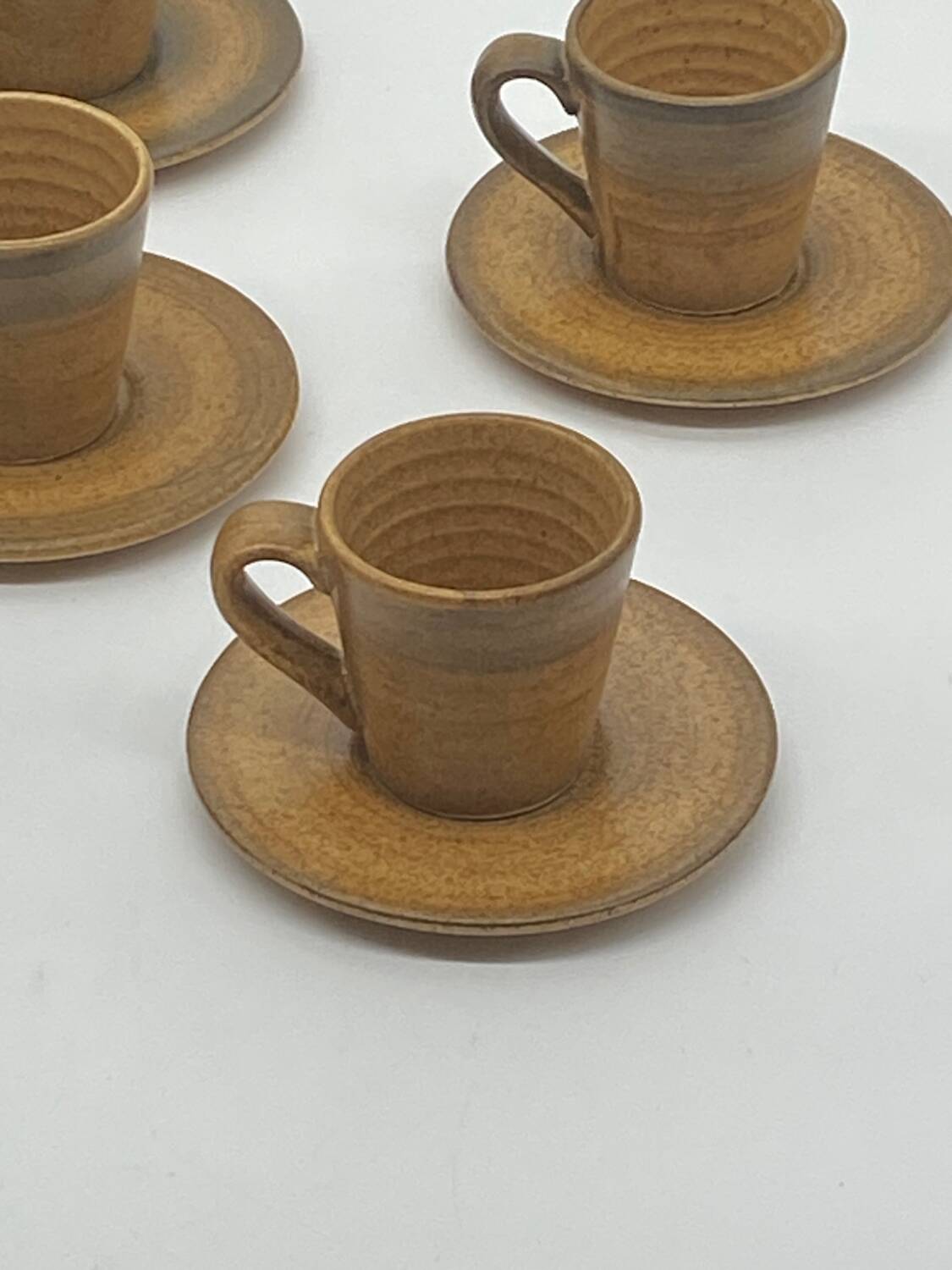 Stoneware coffee service, Longchamp France