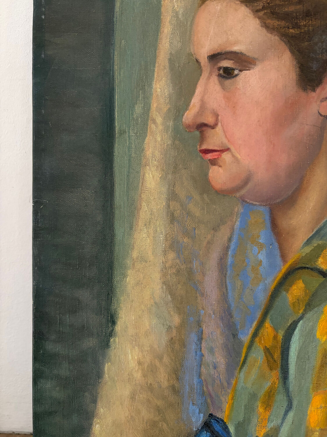 Portrait of a woman signed Henry Portal