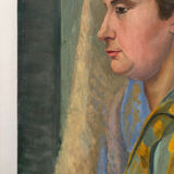 Portrait of a woman signed Henry Portal