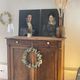 Duo portraits of a young couple painting on oil