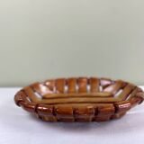 Woven ceramic basket