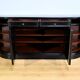 Sideboard of Blackened Oak Paneling, Regency style – Late 19th century