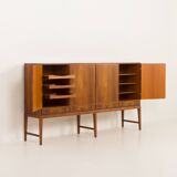 Rosewood highboard by Severin Hansen, Denmark, 1960s