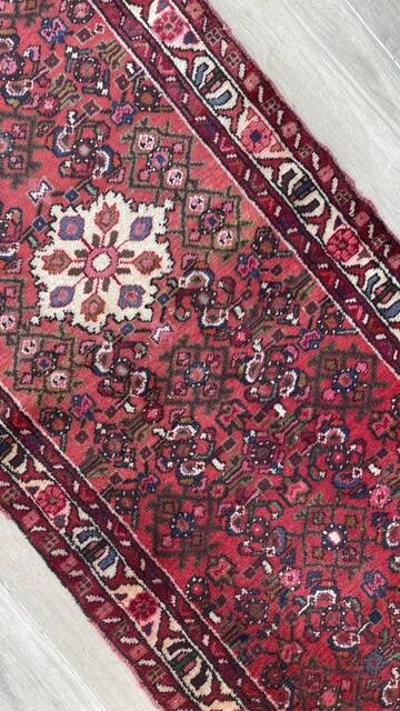 Tapis de couloir oriental époque Art déco