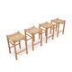Condogu stools by Luigi Massoni for Porro, 1970s, set of 4.