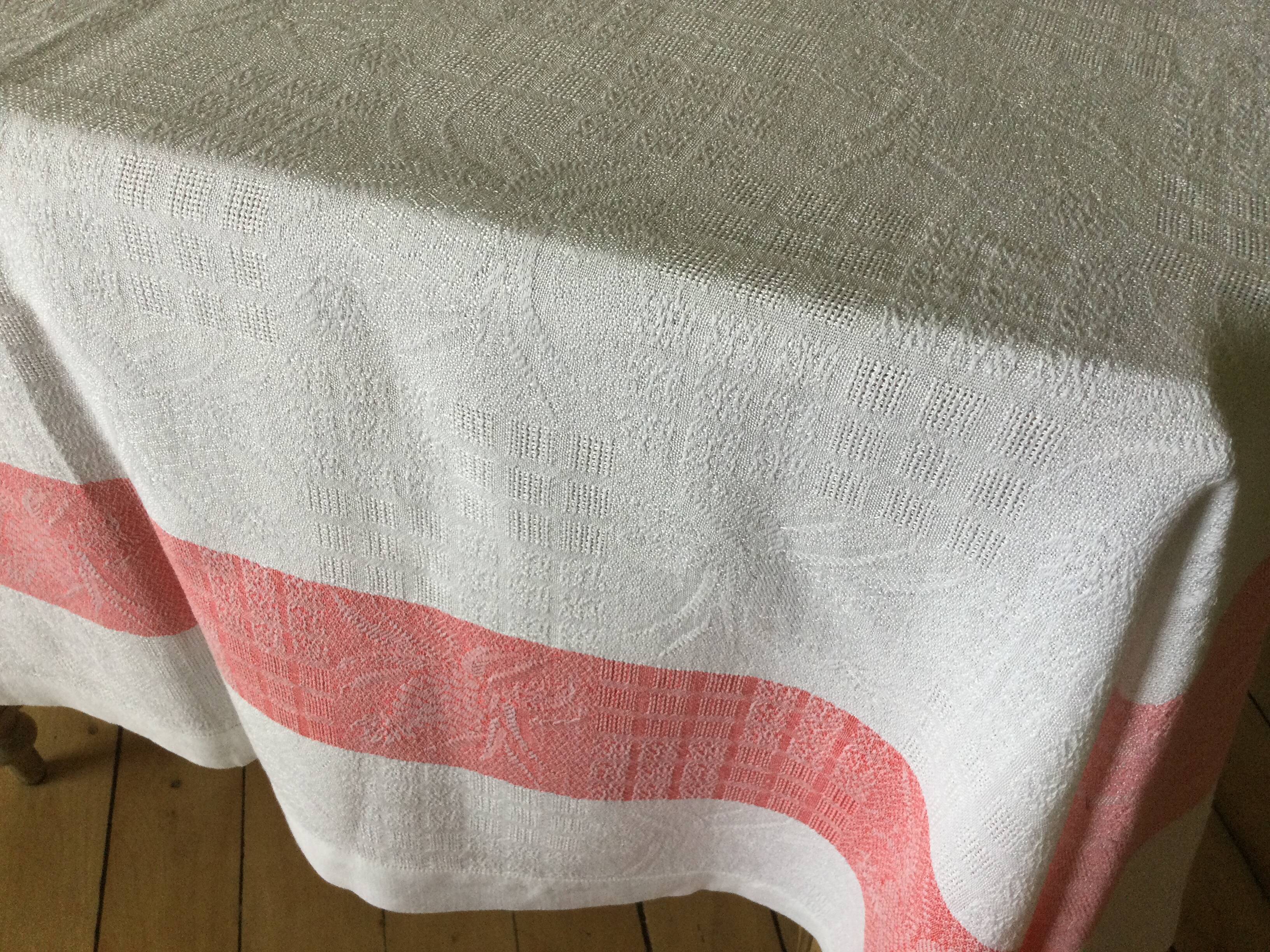 Old damask napkin