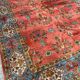 Large handmade vintage carpet Transylvania 198x298 cm