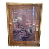 Tableau décor bambou