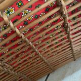 Large vintage wicker basket.