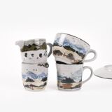 HIGHLAND STONEWARE coffee service, second hand.