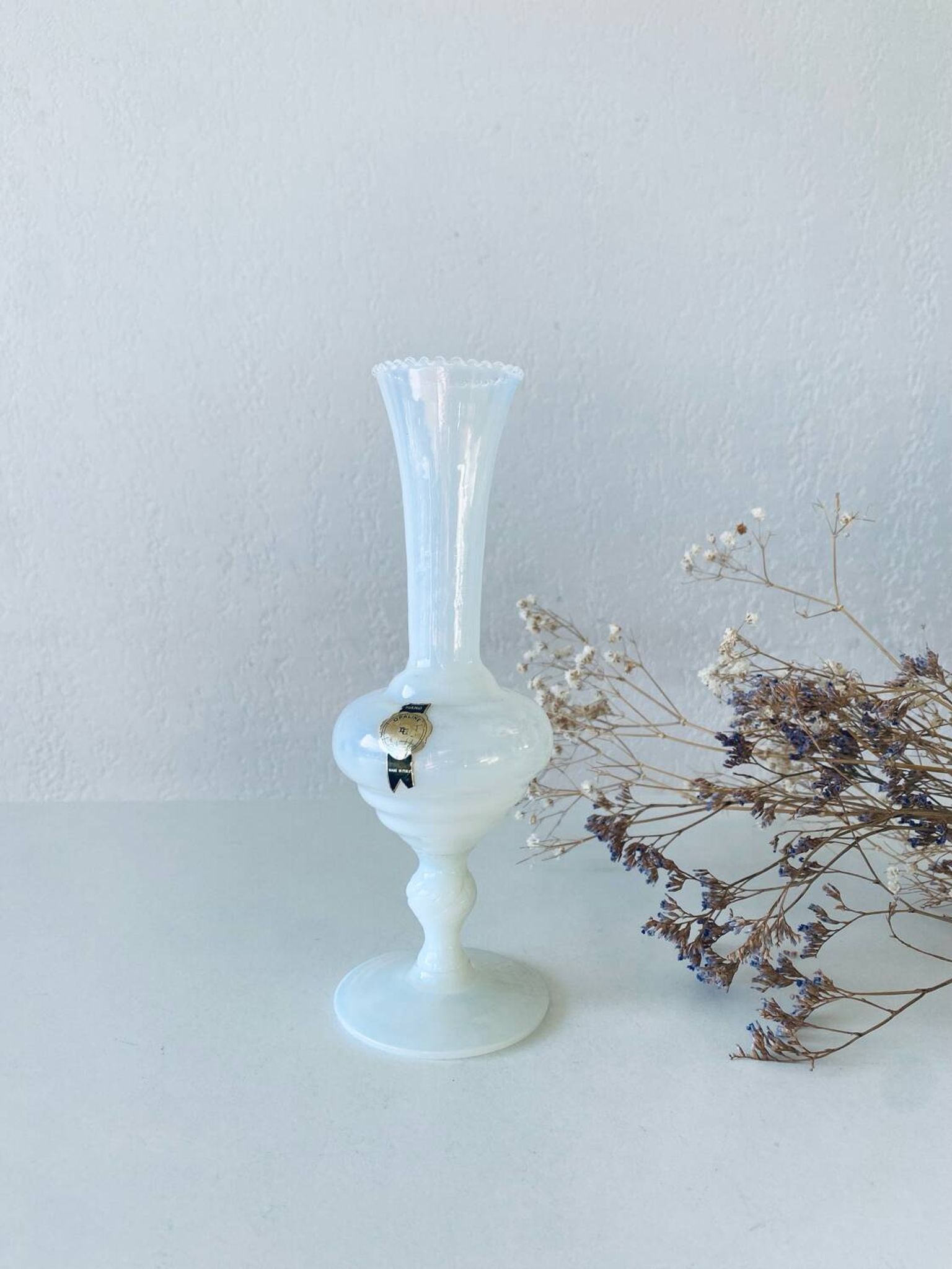 Italian opaline vase