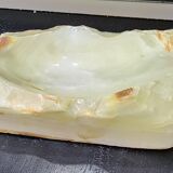 Vintage table lighters + 2 onyx ashtrays – decorative set