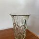 Large faceted flared art deco vase