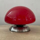 Vintage mushroom lamp in opaline from the 1980s.