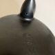 Grandjean Jourdan vase in mid century Vallauris tripod glazed clay