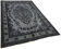Hand-knotted antique anatolian 1970s 176 cm x 263 cm grey carpet