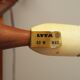 Teak wall lamp Scissor, Danish design, 1970s, manufacture: Lyfa