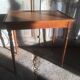 Cherry wood side table from the 60s/70s.