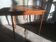 Cherry wood side table from the 60s/70s.