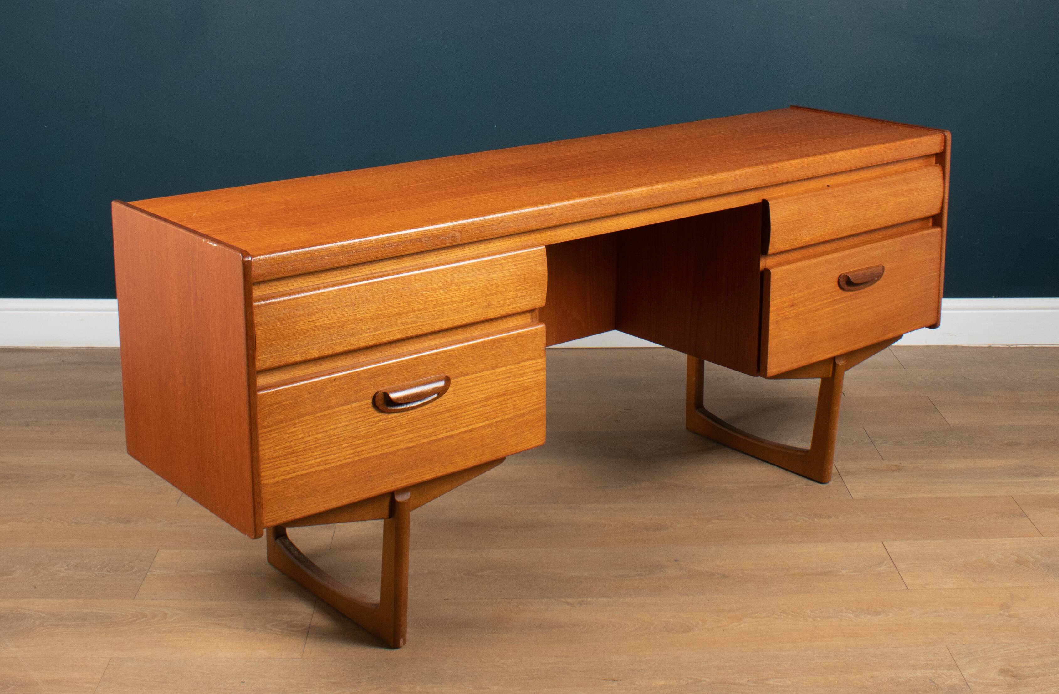 Retro Teak 1960s William & Lawrence Mid Century Desk