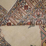 Vintage tabris handwoven wool persian rug- 137x204cm