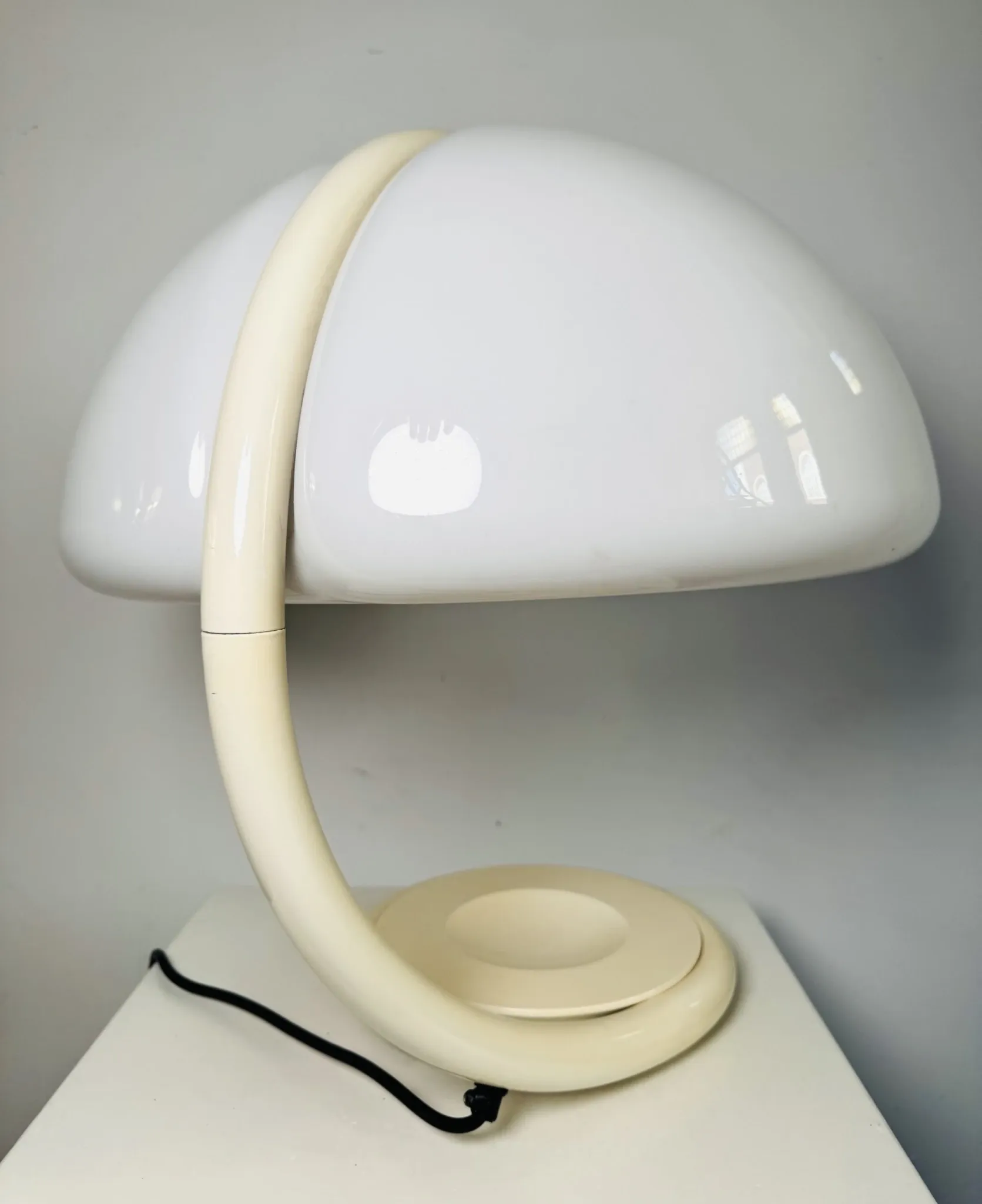 Serpente Swivel Table Lamp By Elio Martinelli For Martinelli Luce, Italy, 1965