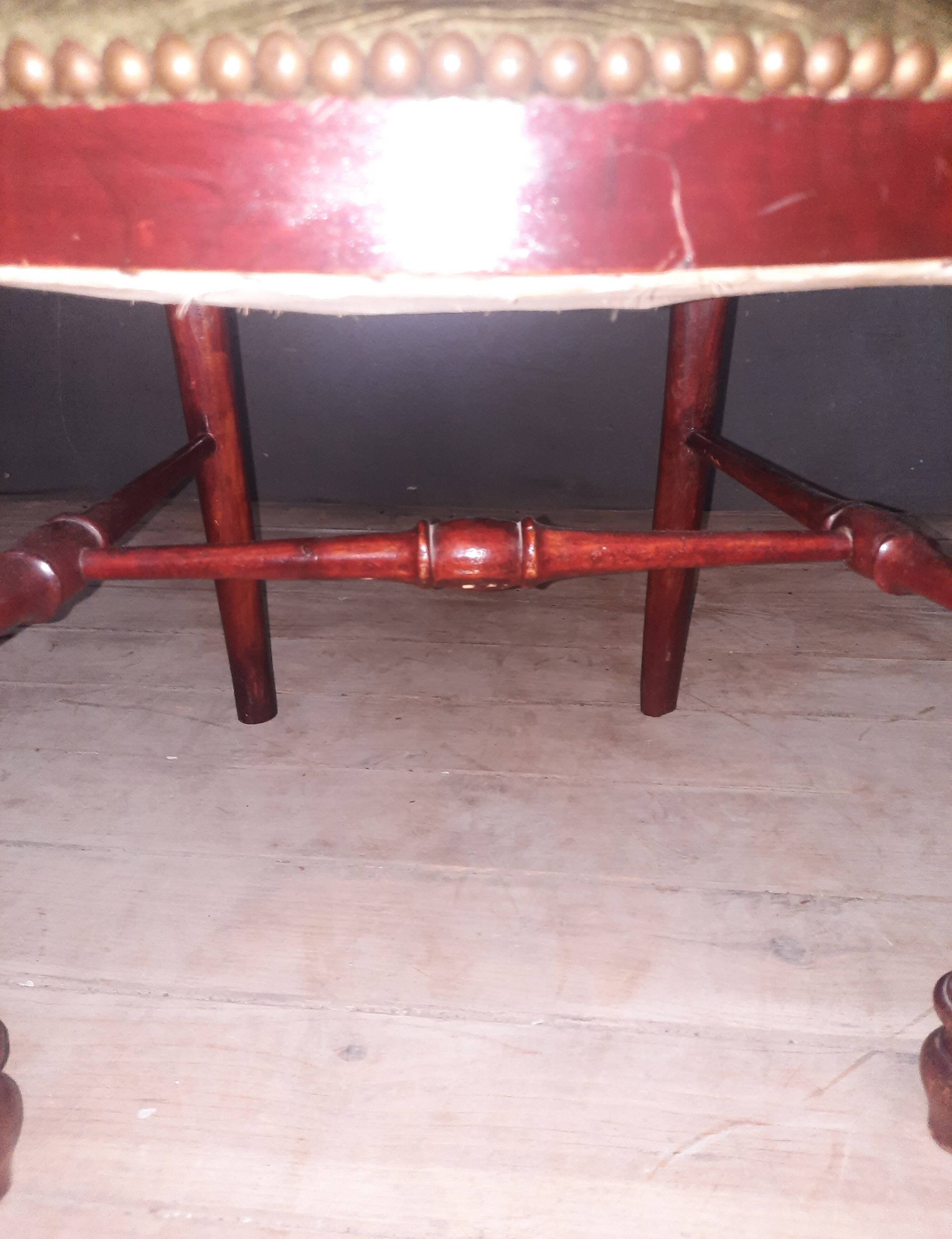 Set of four nineteenth century chairs