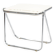 Bureau pliant vintage beige Platone par Giancarlo Piretti pour Anonima Castelli, années 1970.
