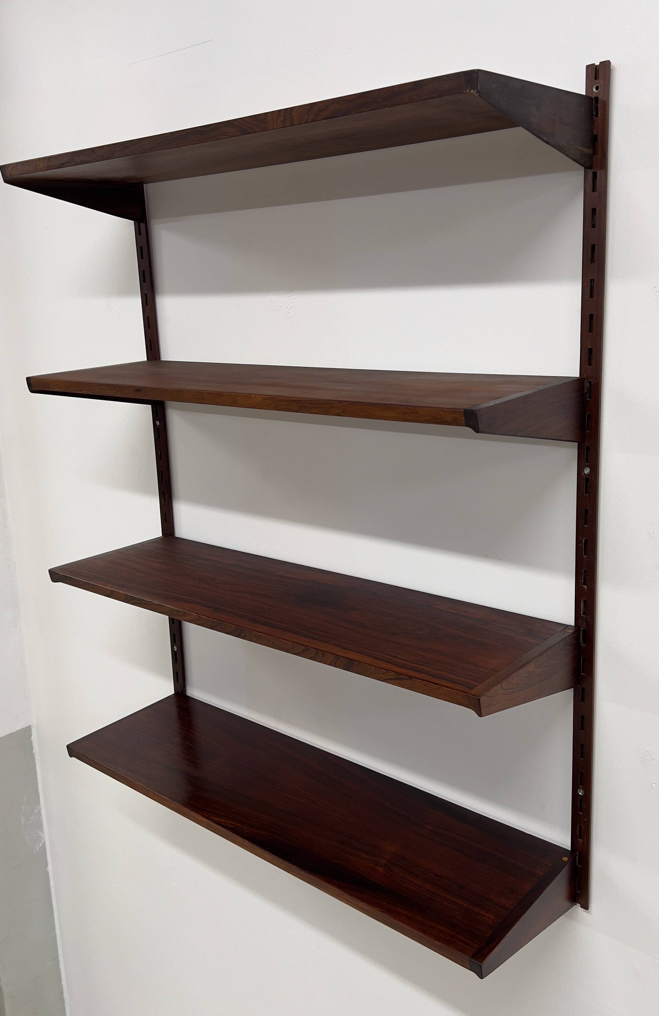 Rosewood Shelves by Kai Kristiansen for Feldballes