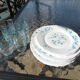 Service for 4 people forget-me-not arcopal
