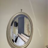 Miroir ovale biseauté