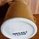 Vintage enameled stoneware pitcher 1L