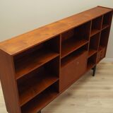 Teak bookcase, Danish design, 1970s, production: Denmark