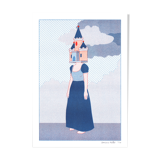 Limited edition illustration, A4, risography