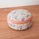 Jewelry box/ Pink and Flowered Porcelain candy box