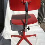 Workshop chair varnished wood Finland Ergofinn