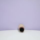 Vase conique en céramique beige, Allemagne de l'Ouest