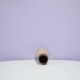 Beige tapered West Germany vase