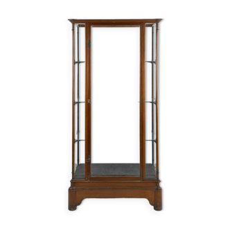 Vitrine de présentation en acajou