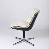 Charles Pollock leather armchair