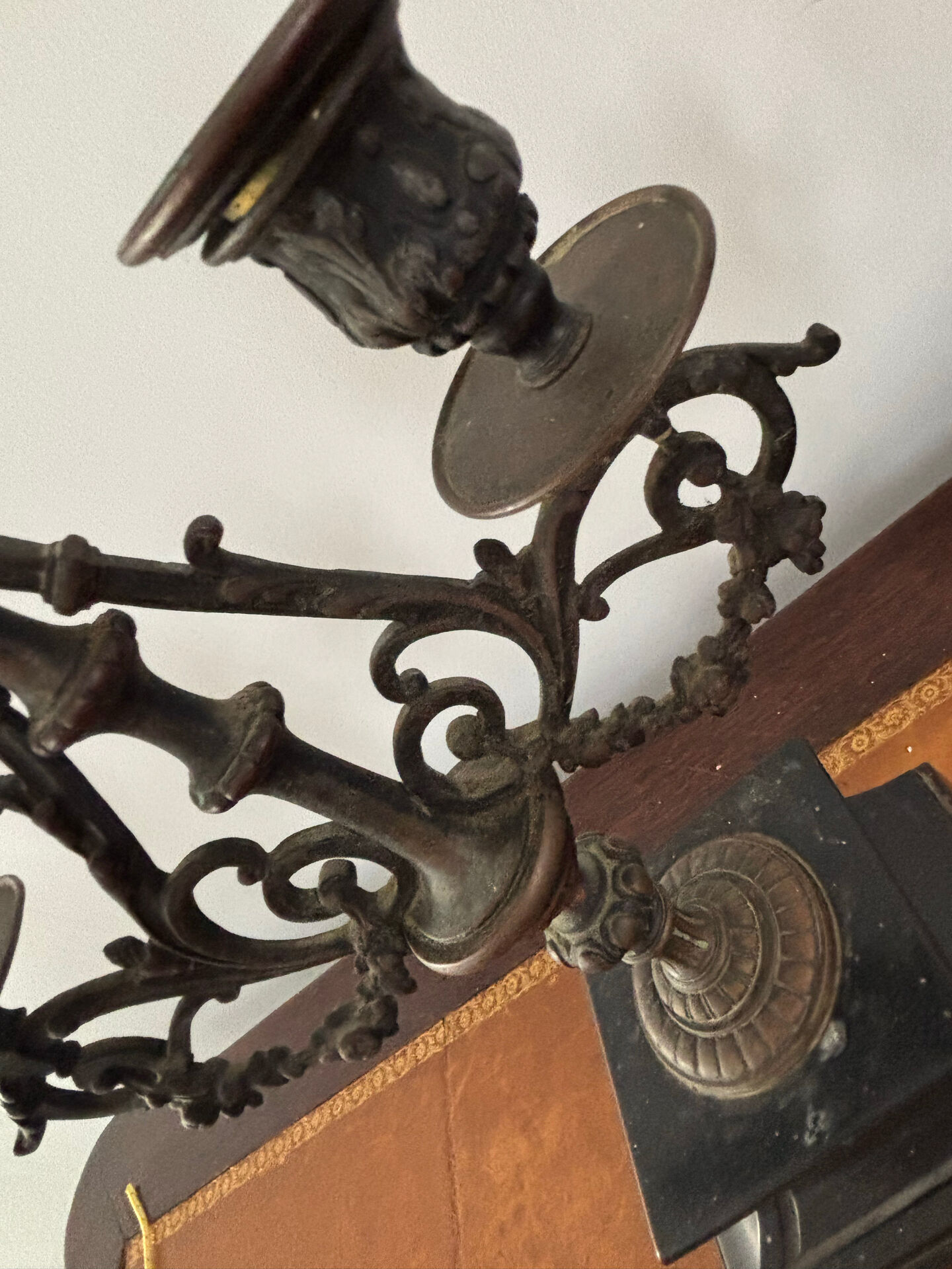 Bronze chandeliers