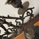 Bronze chandeliers