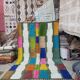 Large multicoloured Beni Ouarain rug 300x200 cm – Handmade wool