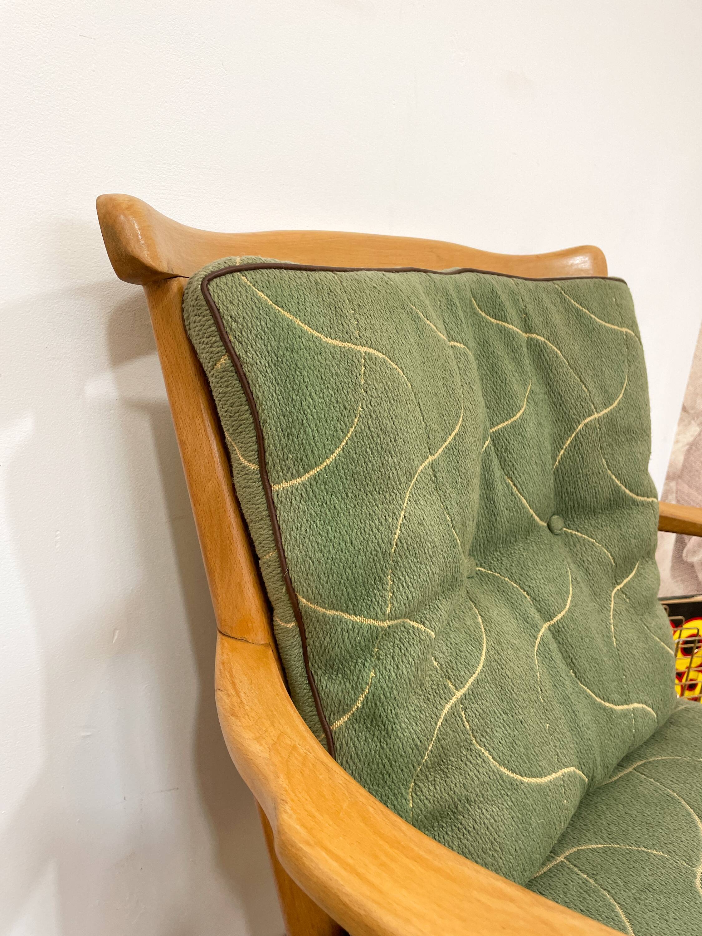 German armchair from the 1950s - Scandinavian style